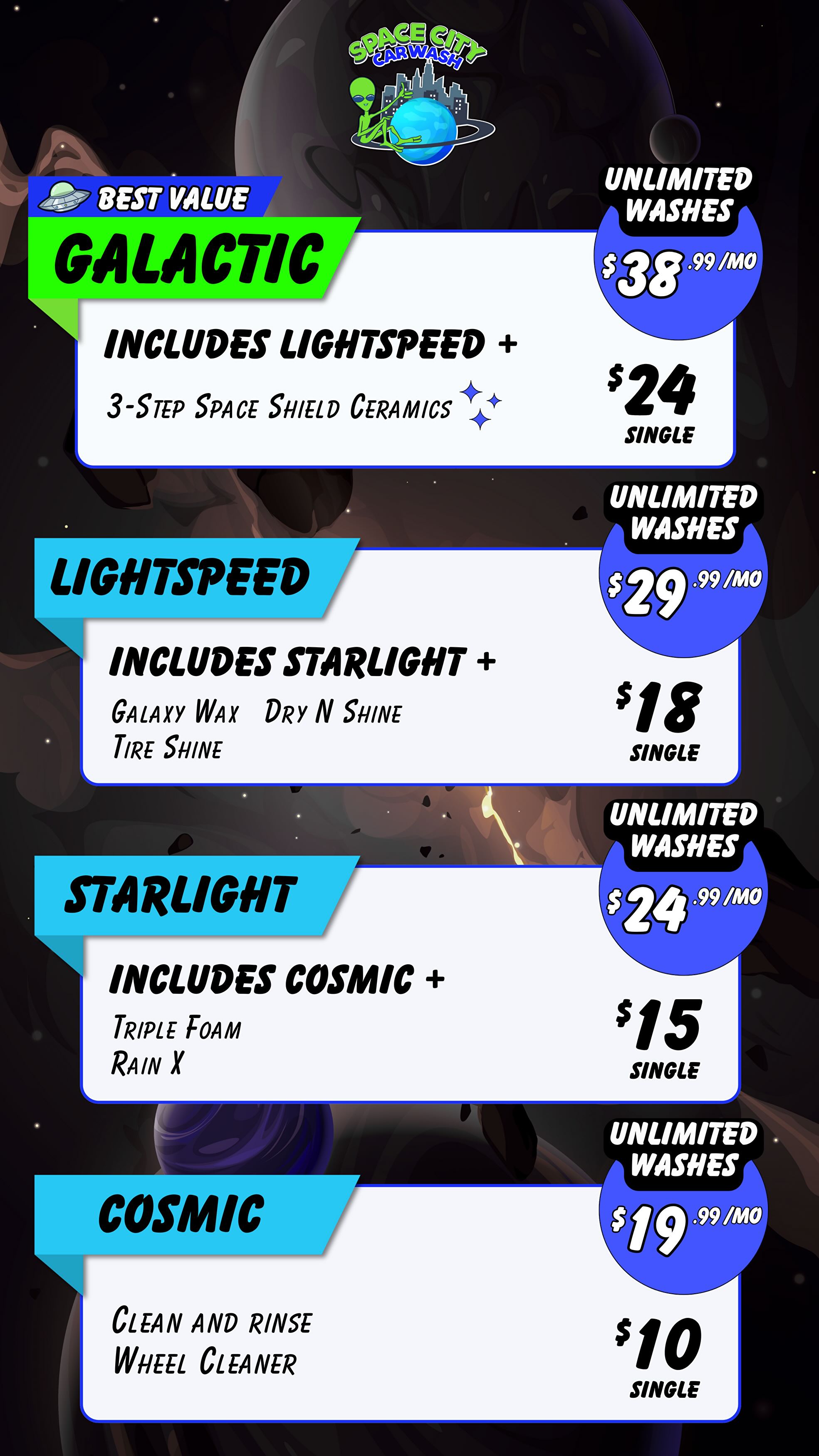 About Space City Car Wash